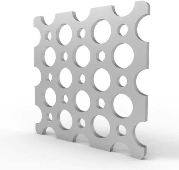 Пластина с отверстиями 6 x 6 TETRIX PRIME (2 шт в упаковке)