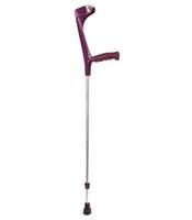 Костыль с опорой под локоть, вариант исполнения: 222KL-Standart (Ergo-Softgrip), малиновый (костыли)