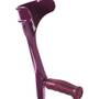 Костыль с опорой под локоть, вариант исполнения: 222KL-Standart (Ergo-Softgrip), малиновый (костыли)