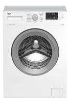 Стиральная машина BEKO WSRE6H512ZSW, фронтальная, 6.5кг, 1000об/мин