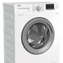 Стиральная машина BEKO WSRE6H512ZSW, фронтальная, 6.5кг, 1000об/мин