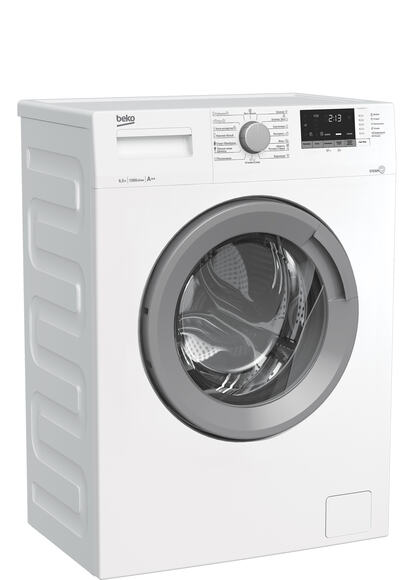 Стиральная машина BEKO WSRE6H512ZSW, фронтальная, 6.5кг, 1000об/мин