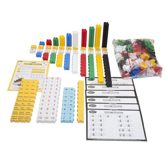 Обучающий конструктор Morphun Kindermaths Single Set «3D Математика», 175 деталей, 3+