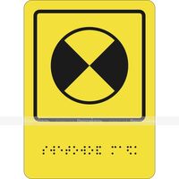 СП-20 Пиктограмма с дублированием информации по системе Брайля. Световой маяк. 160 x 200мм