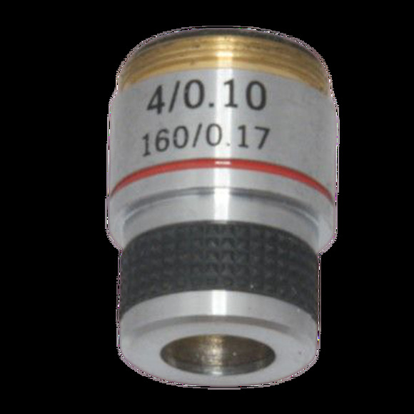 Объектив   4х/0,1  160/0,17 (стандарт RMS)