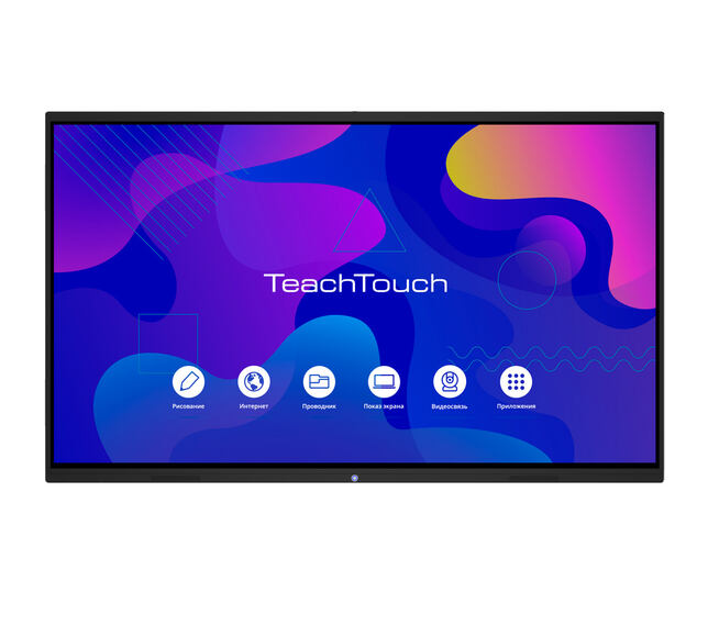 Интерактивная панель TeachTouch 6.5 65", 8/128Гб,  Android 14, 40 касаний, камера, слот OPS