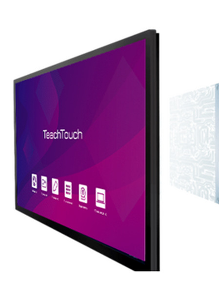 Интерактивная панель TeachTouch 6.5 65", 8/128Гб,  Android 14, 40 касаний, камера, слот OPS