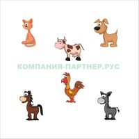 Интерактивная звуковая панель “Домашние животные”, H100 W100
