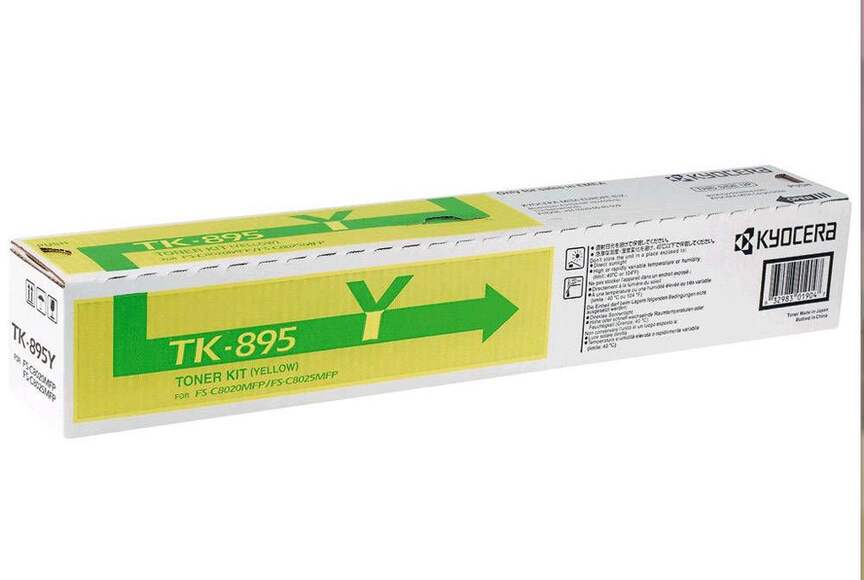 Картридж KYOCERA 1T02K0ANL0, желтый [tk-895y]