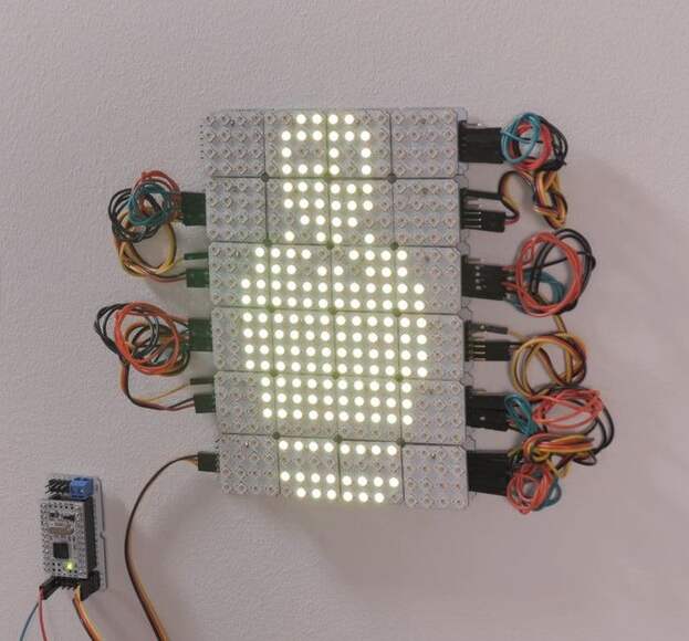 Светодиодная RGB матрица 4*4 (Troyka-модуль)