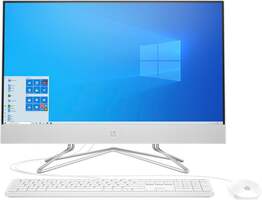 Моноблок HP 24-df0126ur, 23.8", AMD Ryzen 3 3250U, 8ГБ, 256ГБ SSD,  AMD Radeon Graphics, Windows 10 
