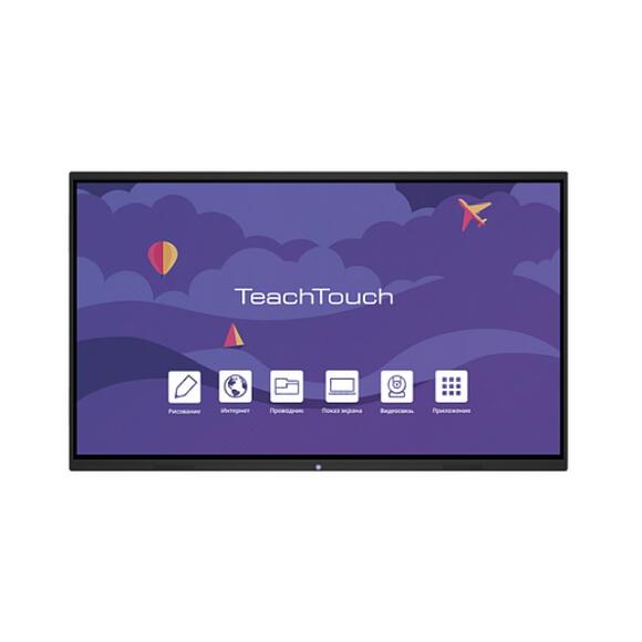 Интерактивная панель TeachTouch 5.5SE2 65”, UHD, 20 касаний, 8/64 Гб, Android 11, слот OPS