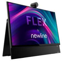 Интерактивный 4K-монитор Newline Flex всё-в-одном: 27 дюймов, ёмкостный, 4К-камера, 8 микрофонов, US