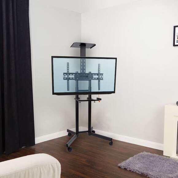 Подставка для телевизора Arm Media PT-STAND-8, 32-80", напольный, фиксированный, черный