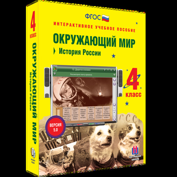Интерактивное учебное пособие «Окружающий мир. 4 класс. История России»