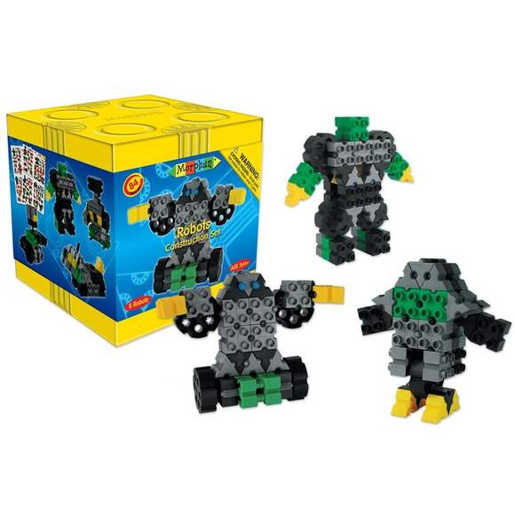 Конструктор Morphun Robots Construction Set «Роботы», 84 детали, 4+