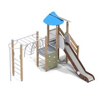 005305 - Детский игровой комплекс Н г. = 1,5м. нерж.