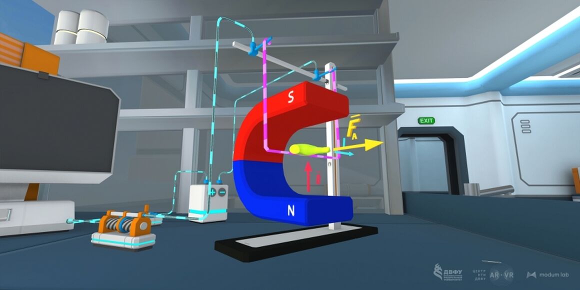 Лицензия на Программу для ЭВМ «VR-курс по разделу физики «Магнетизм» (11-15) бессрочная