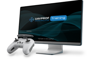 UAVProf Drone Simulator: Training Тренажер-симулятор