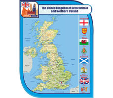 Стенд "UK", 0,8x0,9 м, без карманов