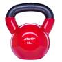 Гиря 16 кг обрезиненная Starfit красная