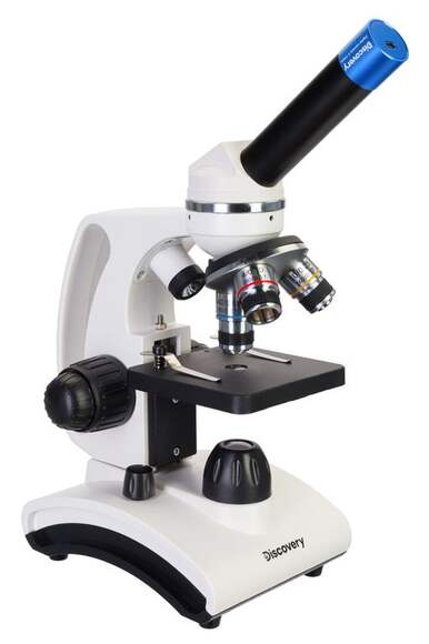 (RU) Микроскоп цифровой Discovery Femto Polar с книгой