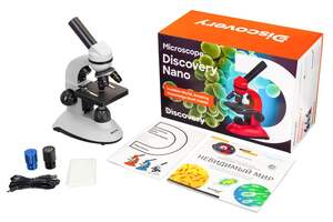 (RU) Микроскоп цифровой Discovery Nano Polar с книгой