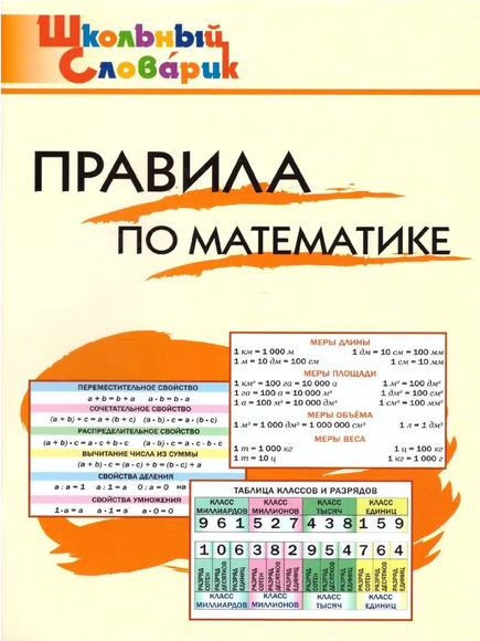 2.12. МАТ Словари, справочники, энциклопедии для кабинета Математики (838-Приказ)
