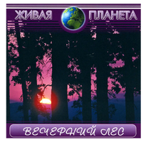 CD  Звуки природы. Живая планета. Вечерний лес (Изд-во "Народная волна")