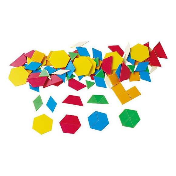PLASTIC PATTERN BLOCKS / Занимательная мозаика
