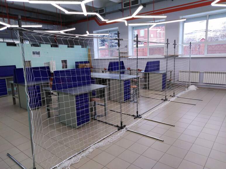 DH:MobileNetwall Мобильная защитная сетка, размер 3*10м