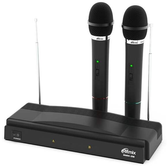 Микрофон Ritmix RWM-210, черный