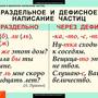 Таблицы Частицы и междометия 7 шт.