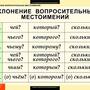 Таблицы Числительное и местоимение 14 шт.