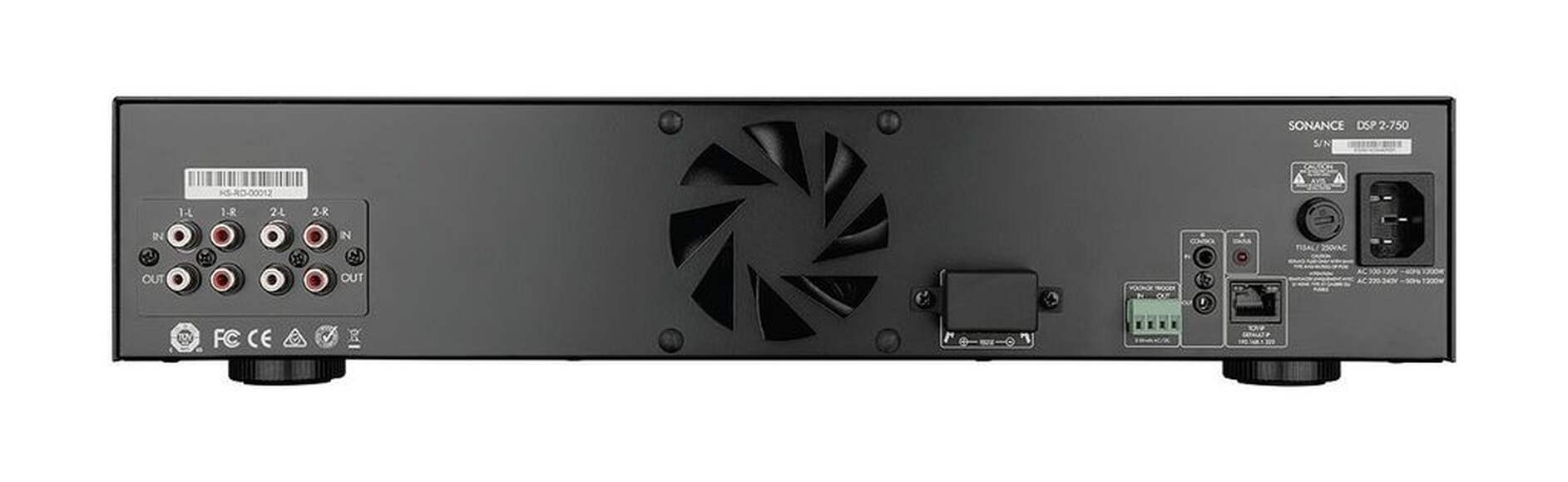 Sonance Sonamp DSP 2-750 MKII. Усилитель мощности двухканальный.2 х 500 Вт @ 8 Ом, 2 х 750 Вт @ 4 Ом