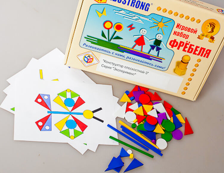 Игровой набор Фребеля "Комплект для старшей группы", 5-6  лет