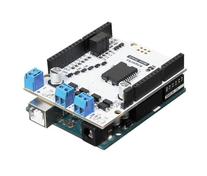 Модуль для электронного конструктора Motor Shield (2 канала, 2 А)