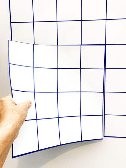 Маркерное поле для магнитной доски "Клетка" (Арт. 2161)