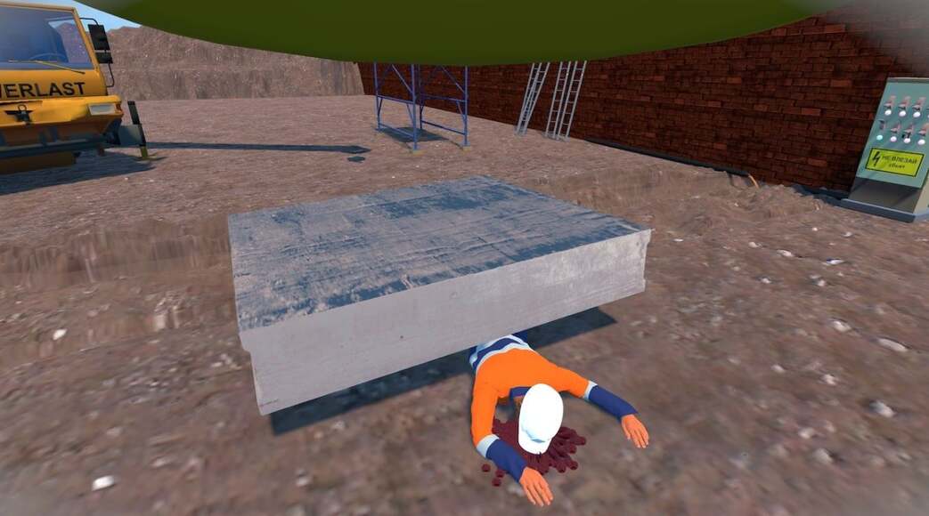 VR-Тренажёр Работы на строительной площадке. Оценка профрисков на строительной площадке