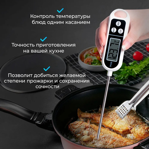 6.27. Термометр для молока с щупом / Биотехнологии и пищевое производство. Агроклассы