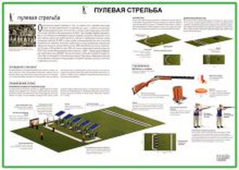 Комплект плакатов «Виды спорта на точность и меткость» 11 плакатов. Размер 59*84см. Ламинированные