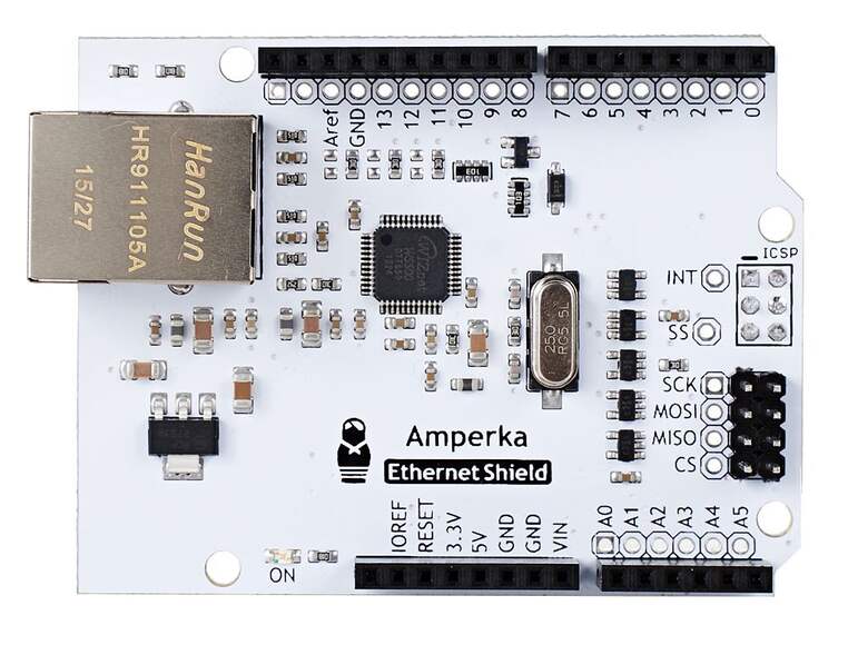 Модуль для электронного конструктора Ethernet Shield