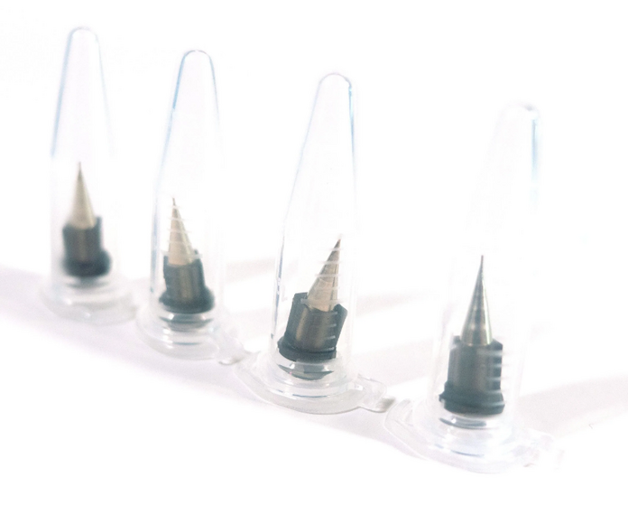 Набор сменных сопел Voltera 225um для экструдера (225um Nozzle) (4шт)