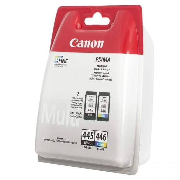 Картридж CANON PG-445/CL-446, многоцветный / черный [8283b004]