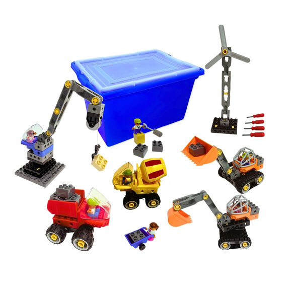 Конструктор Строительная техника - основной набор DUPLO (Аналог)