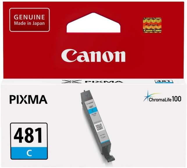 Картридж CANON CLI-481 C, голубой [2098c001]