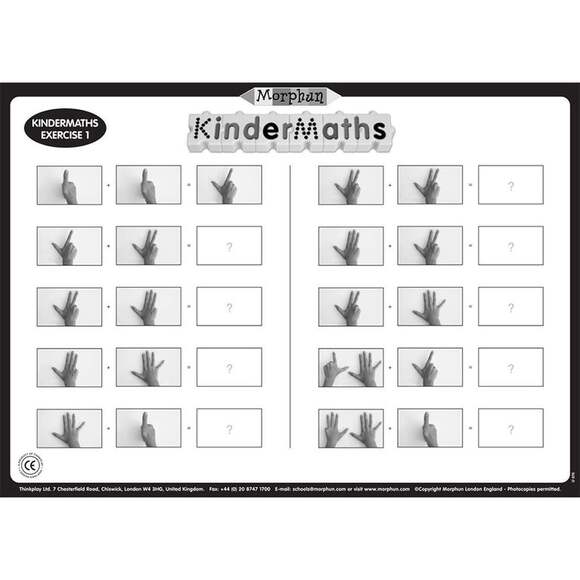 Обучающий конструктор Morphun Kindermaths Double Set «3D Математика», 350 деталей, 3+