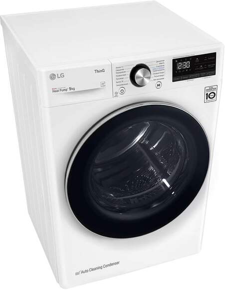 Сушильная машина LG DC90V9V9W белый