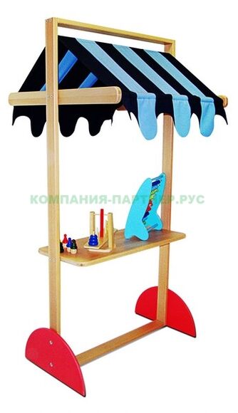 Ширма “Магазин-лавка”, H140 W70