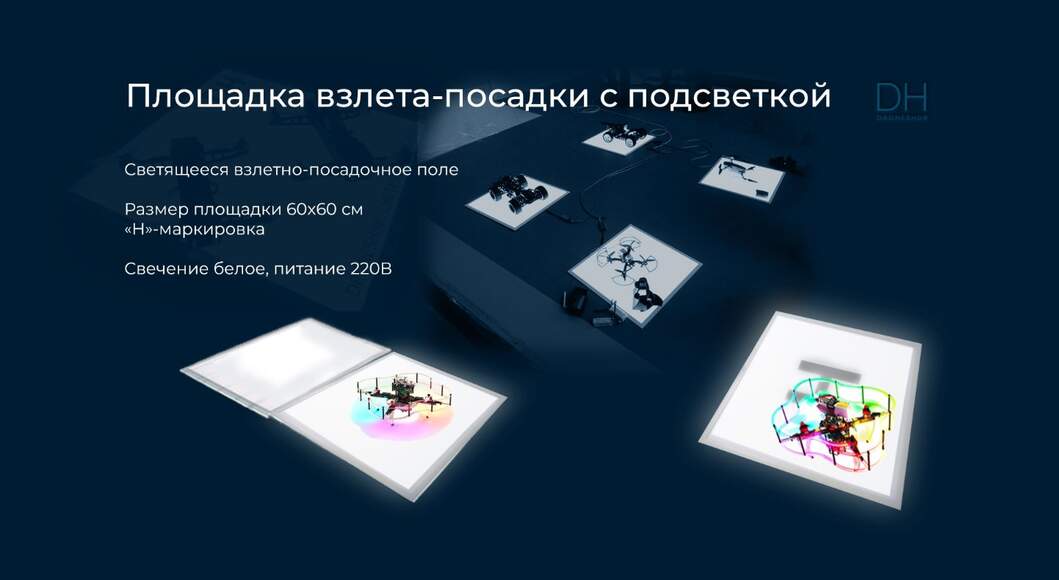 Комплект трассы для полетов, БПЛА центр практической подготовки в колледже/техникуме